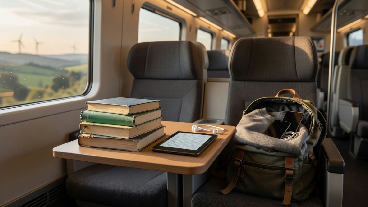 Fysieke boeken versus e-readers voor lange reizen